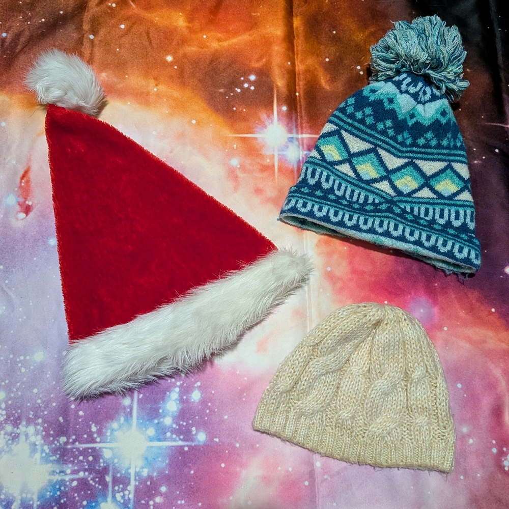 Winter Hat Bundle Of 3 Hats 🥶